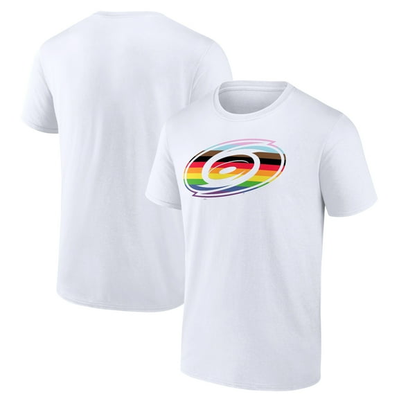 Men's White Carolina Hurricanes Team Pride Logo T-Shirt