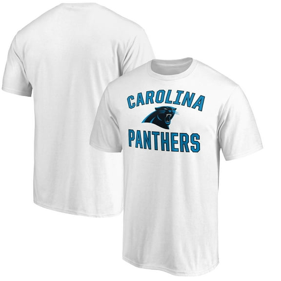 Men's White Carolina Panthers Victory Arch T-Shirt