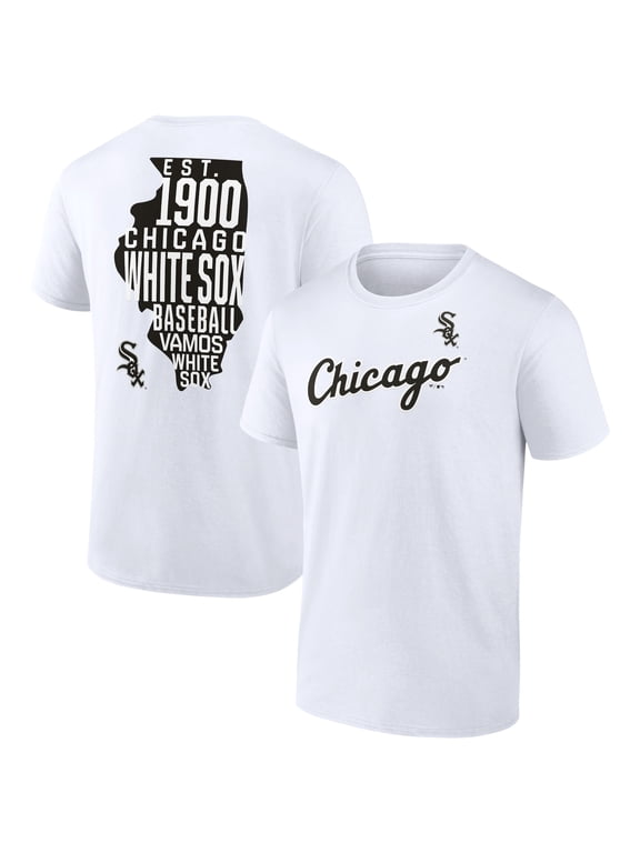 Men's White Chicago White Sox Team Hot Shot T-Shirt