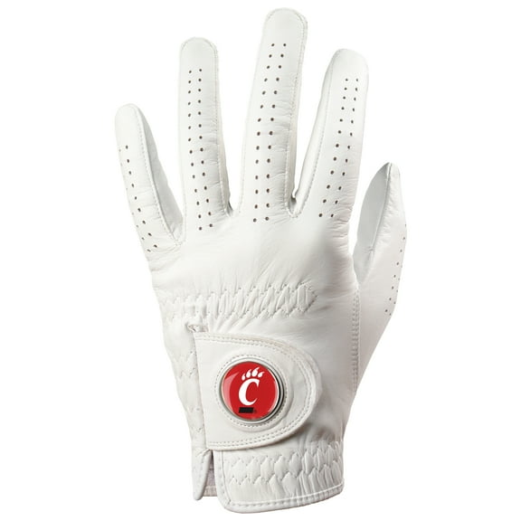 Men's White Cincinnati Bearcats Golf Glove