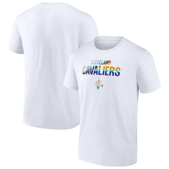 Men's White Cleveland Cavaliers Pride T-Shirt