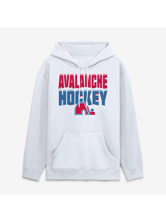 Men's White Colorado Avalanche Hometown Graphic Hoodie