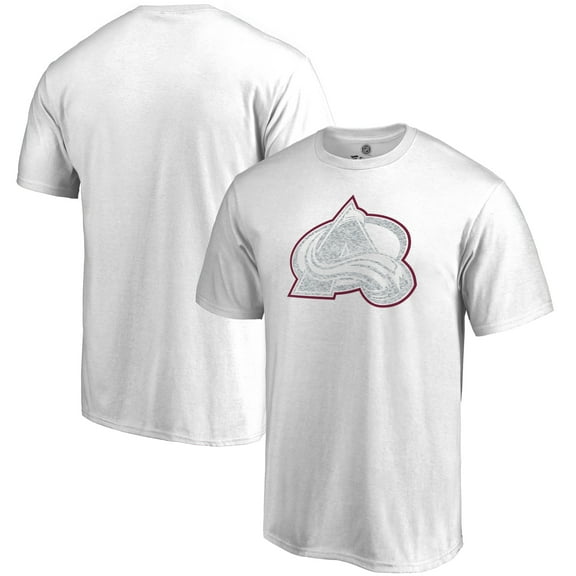 Men's White Colorado Avalanche Whiteout T-Shirt