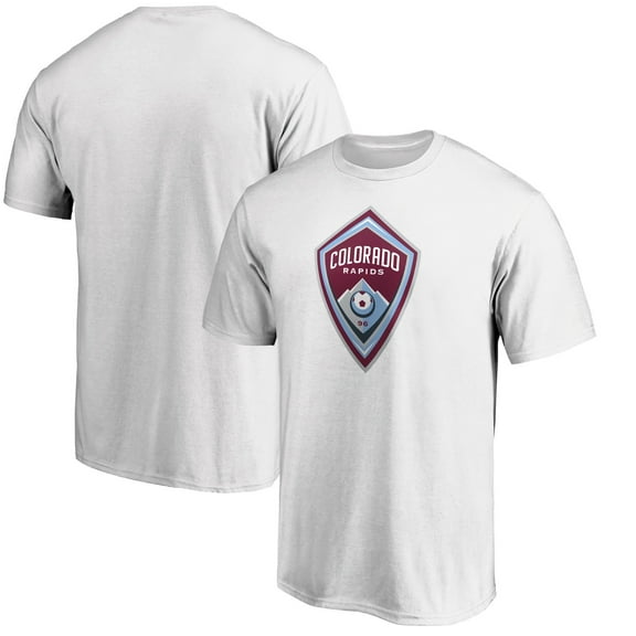 Men's White Colorado Rapids Logo T-Shirt