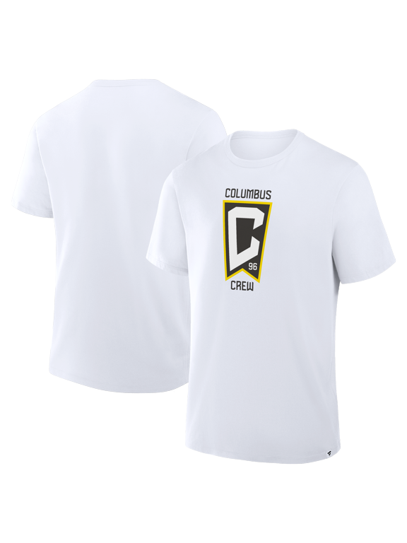 Men's White Columbus Crew Essential T-Shirt
