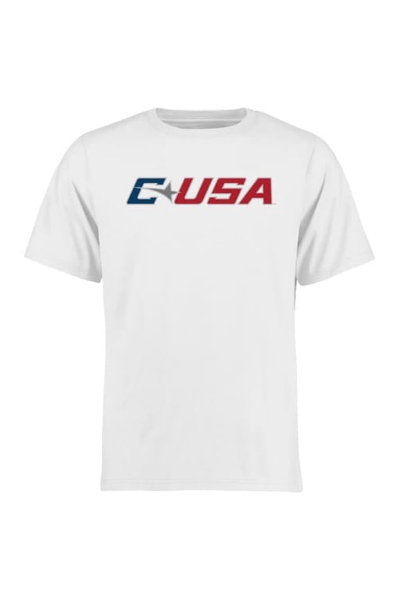 Men's White Conference USA Logo T-Shirt