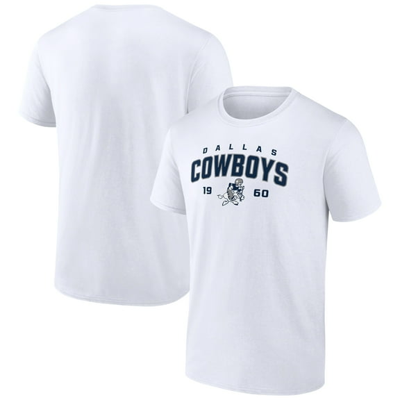Men's White Dallas Cowboys Rebel T-Shirt