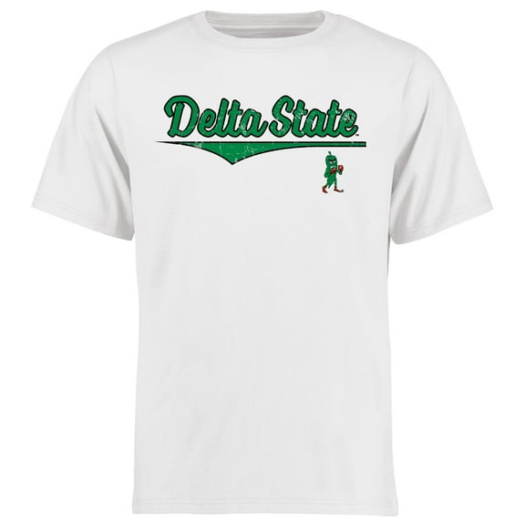 Men's White Delta State Statesmen American Classic T-Shirt