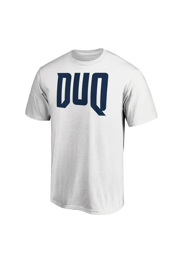 Men's White Duquesne Dukes Alternate Logo T-Shirt
