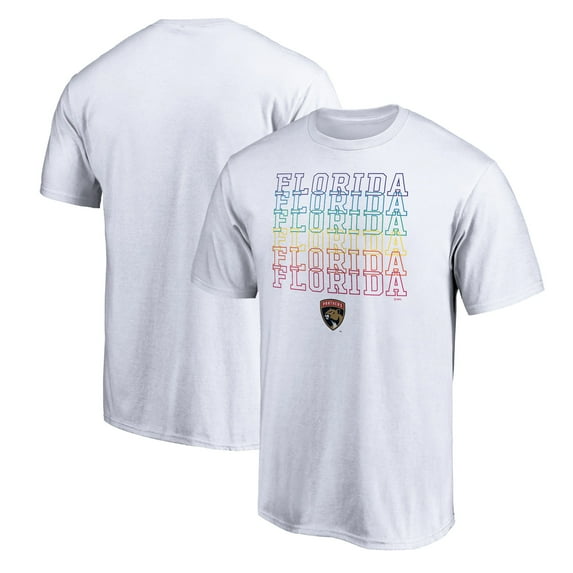 Men's White Florida Panthers City Pride T-Shirt