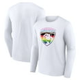 thumbnail image 1 of Men's White Florida Panthers Team Pride Logo Long Sleeve T-Shirt, 1 of 3