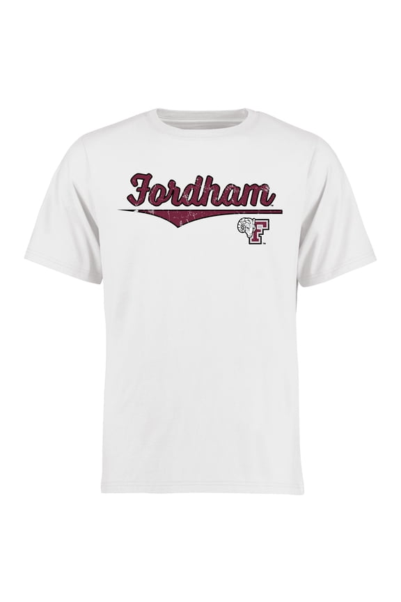Men's White Fordham Rams American Classic T-Shirt
