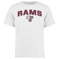 thumbnail image 1 of Men's White Fordham Rams Proud Mascot T-Shirt, 1 of 2