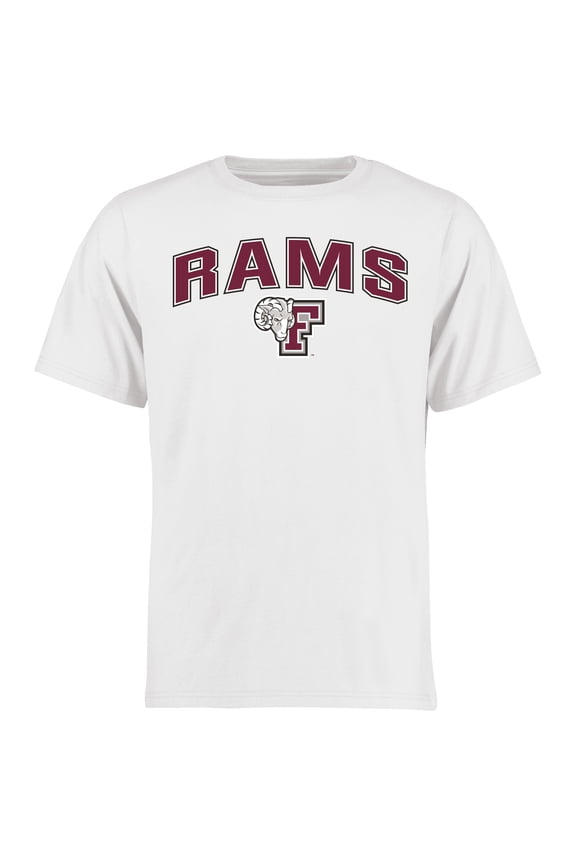 Men's White Fordham Rams Proud Mascot T-Shirt