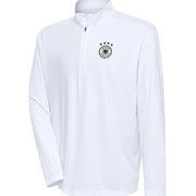 Men's White Germany National Team Statement Quarter-Zip Pullover