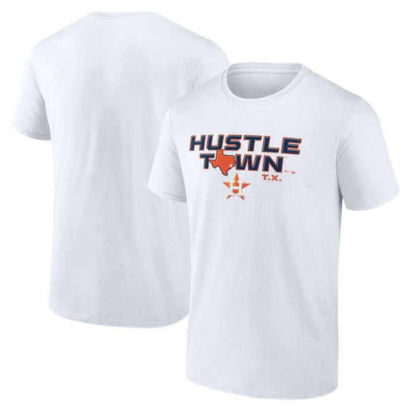 Men's  White Houston Astros Hustle Town T-Shirt