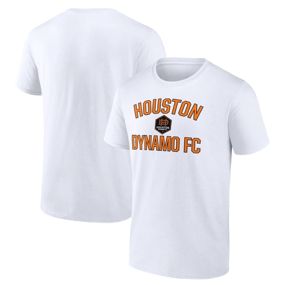 Men's White Houston Dynamo FC Victory Arch T-Shirt