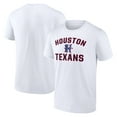 thumbnail image 1 of Men's  White Houston Texans Secondary Logo T-Shirt, 1 of 3