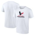 thumbnail image 1 of Men's  White Houston Texans Team Lockup T-Shirt, 1 of 3