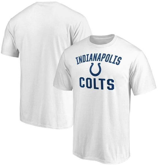 Men's White Indianapolis Colts Victory Arch T-Shirt
