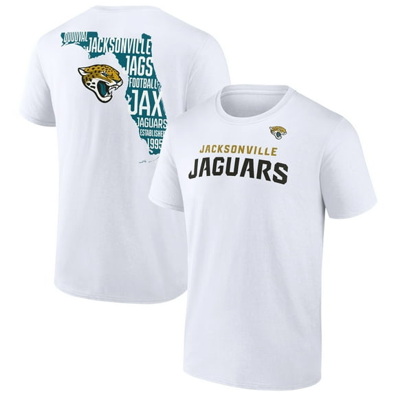 Men's  White Jacksonville Jaguars Hot Shot T-Shirt
