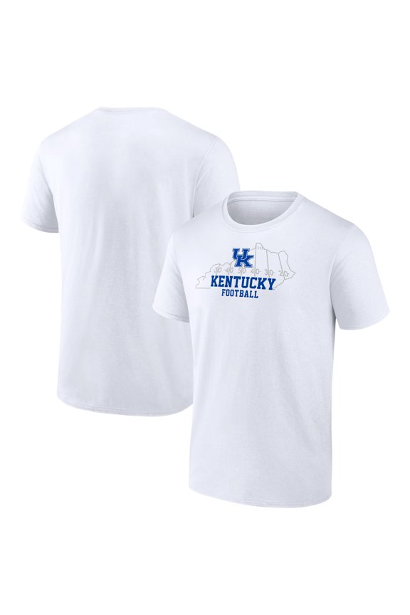 Men's White Kentucky Wildcats State Field T-Shirt