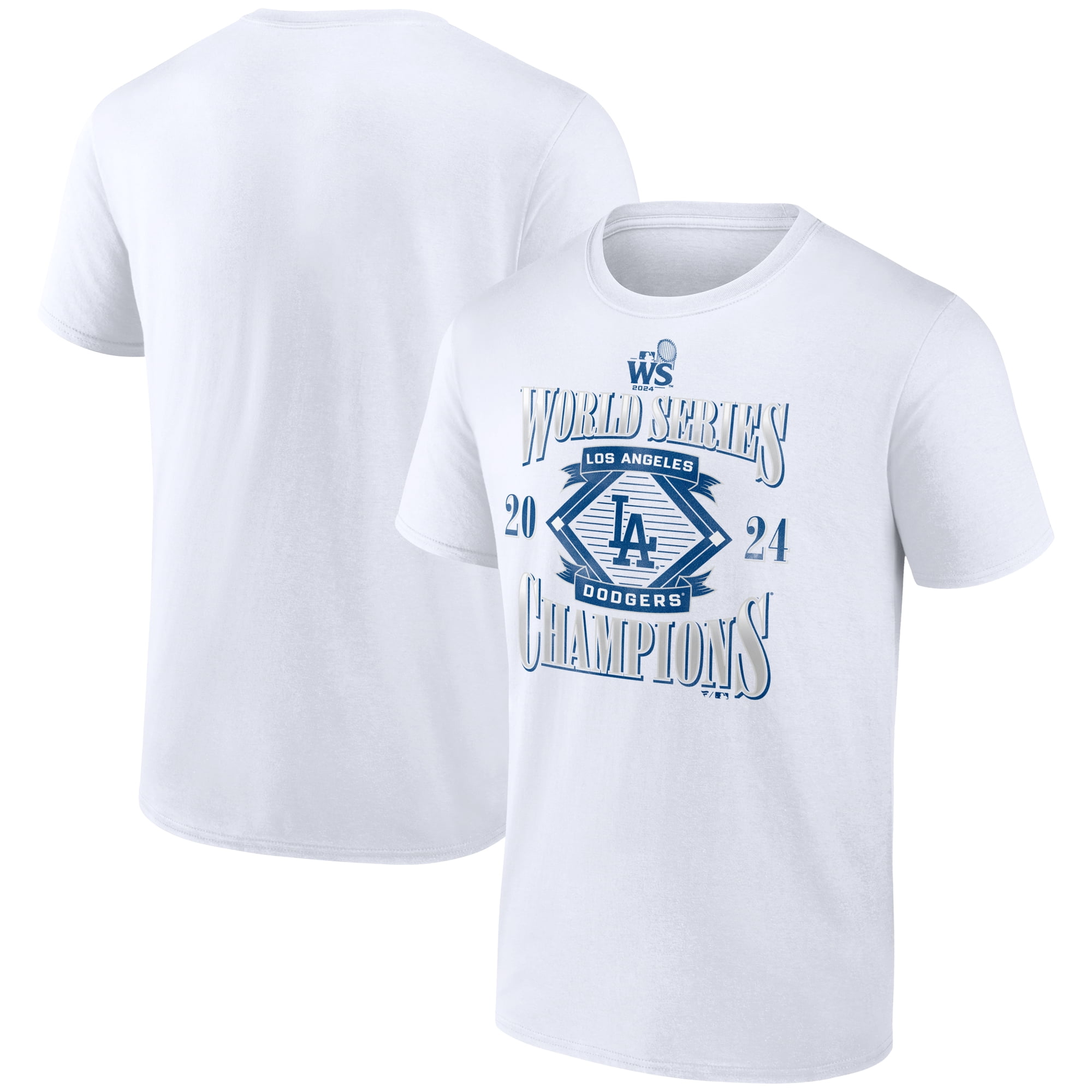 Men's White Los Angeles Dodgers 2024 World Series Champions Franchise
