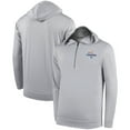 thumbnail image 1 of Men's White Los Angeles Dodgers 2024 World Series Champions  Seabreeze Half-Zip Hoodie, 1 of 3