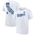 thumbnail image 1 of Men's White Los Angeles Dodgers Team Hot Shot T-Shirt, 1 of 3