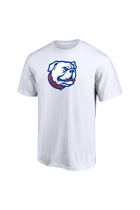 Men's White Louisiana Tech Bulldogs Alternate Logo One T-Shirt