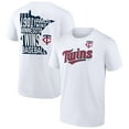 thumbnail image 1 of Men's White Minnesota Twins Team Hot Shot T-Shirt, 1 of 3