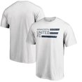 thumbnail image 1 of Men's White Minnesota United FC Americana Patriotic Club T-Shirt, 1 of 3