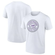 Men's White Minnesota Vikings Warriors Shield T-Shirt