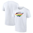 thumbnail image 1 of Men's White Minnesota Wild Team Pride Logo T-Shirt, 1 of 3