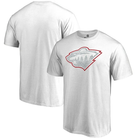 Men's White Minnesota Wild Whiteout T-Shirt