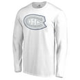 thumbnail image 1 of Men's White Montreal Canadiens White Out Long Sleeve T-Shirt, 1 of 3