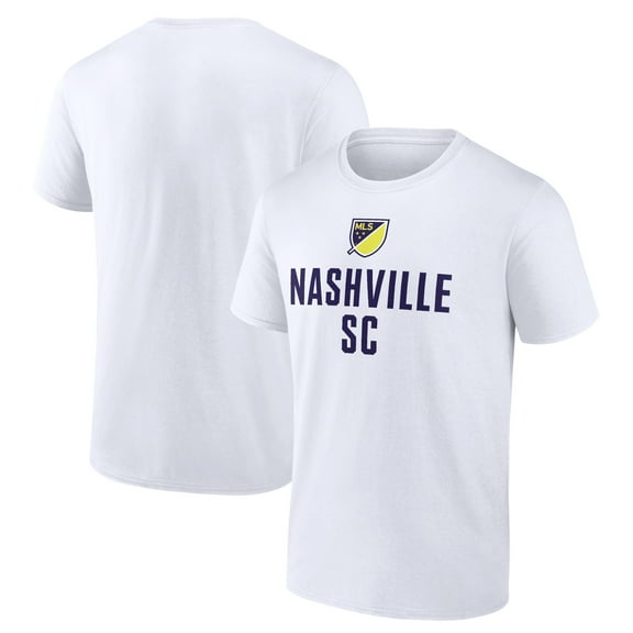 Men's White Nashville SC Shielded T-Shirt