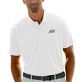 thumbnail image 1 of Men's White Navy Midshipmen Textured Stripe Polo, 1 of 1