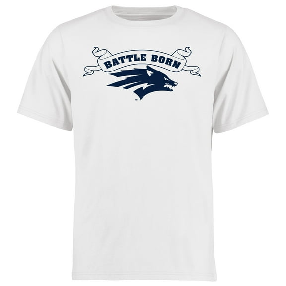 Men's White Nevada Wolf Pack Alternate Logo One T-Shirt