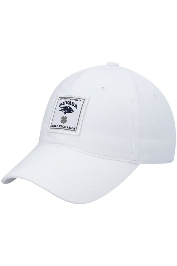 Men's White Nevada Wolf Pack Dream Adjustable Hat