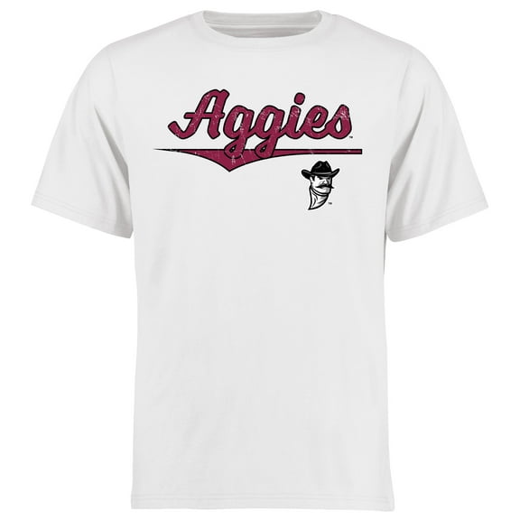 Men's White New Mexico State Aggies American Classic T-Shirt