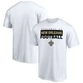 thumbnail image 1 of Men's White New Orleans Saints Gain Ground T-Shirt, 1 of 3