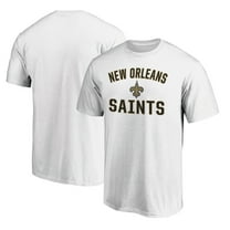Men's Fanatics White New Orleans Saints Victory Arch T-Shirt