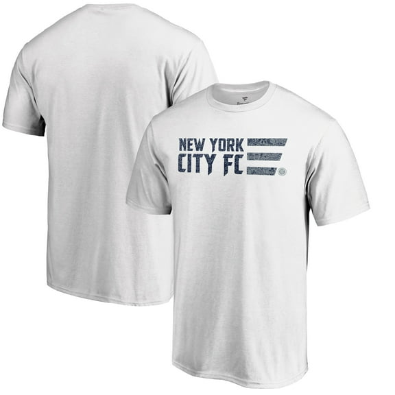 Men's White New York City FC Americana Patriotic Club T-Shirt