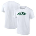 thumbnail image 1 of Men's White New York Jets Logo Team Lockup T-Shirt, 1 of 3