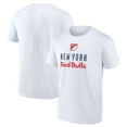 thumbnail image 1 of Men's White New York Red Bulls Shielded T-Shirt, 1 of 3