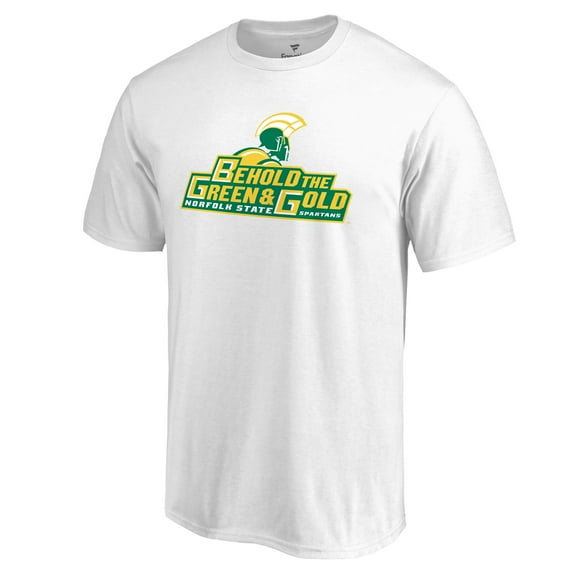 Men's White Norfolk State Spartans Alternate Logo One T-Shirt