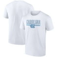 thumbnail image 1 of Men's White North Carolina Tar Heels Classic Inline Team T-Shirt, 1 of 3