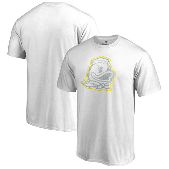 Men's White Oregon Ducks White Out T-Shirt