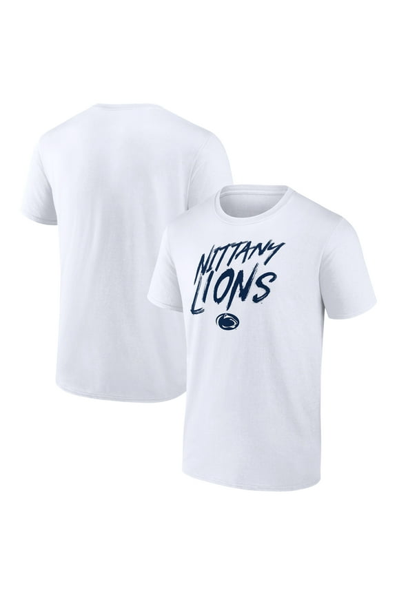 Men's  White Penn State Nittany Lions Campus Goal T-Shirt